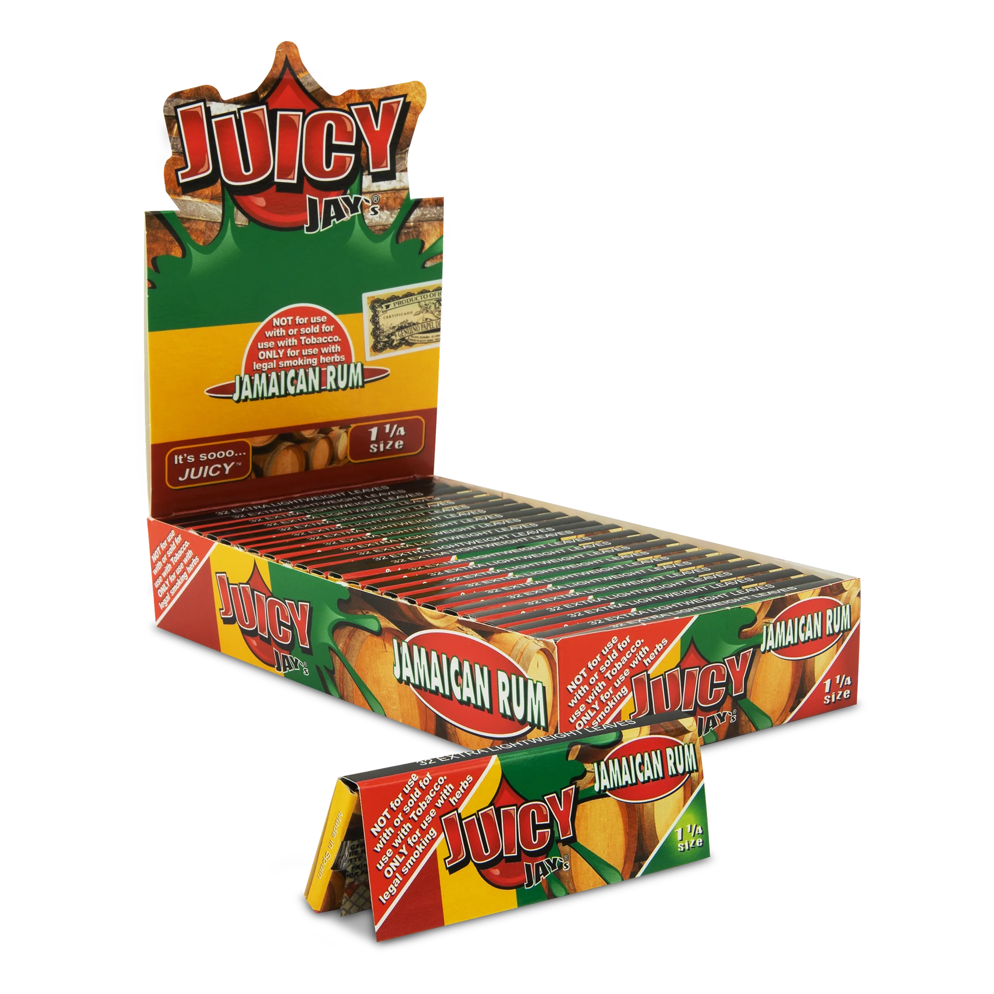 Juicy Jays 1 1/4 Flavored Hemp Rolling Papers - Image 21