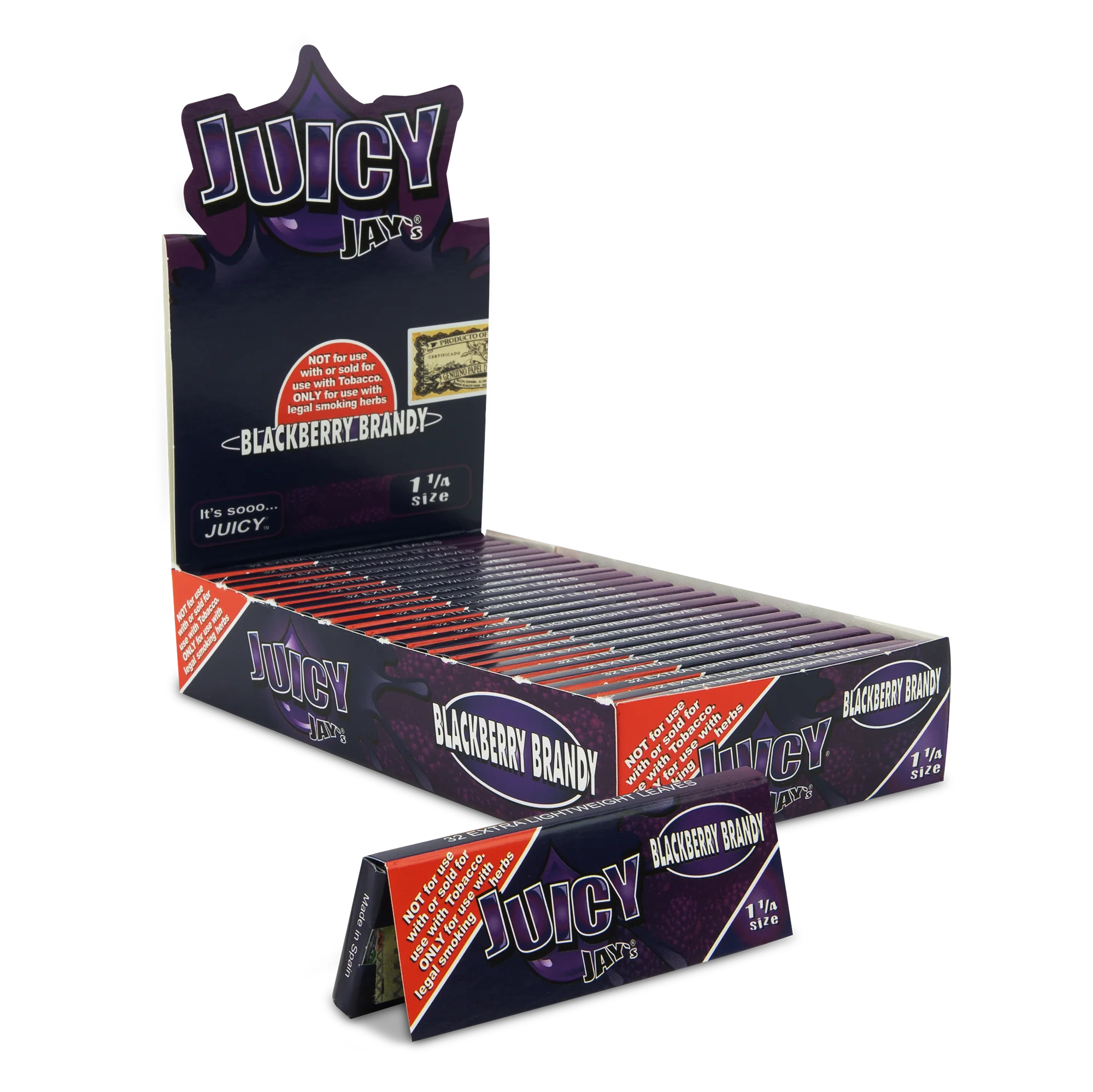 Juicy Jays 1 1/4 Flavored Hemp Rolling Papers - Image 49