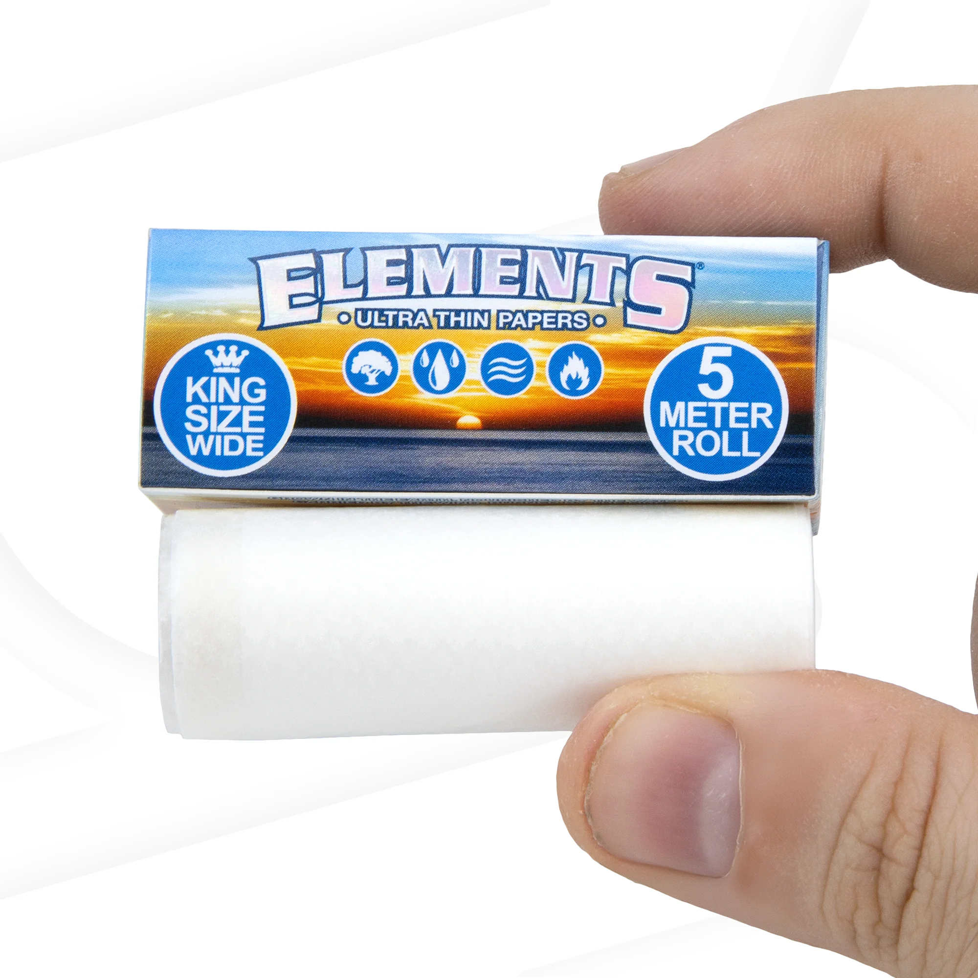 Elements King Size Wide Rolls - 5 Meters - Image 3