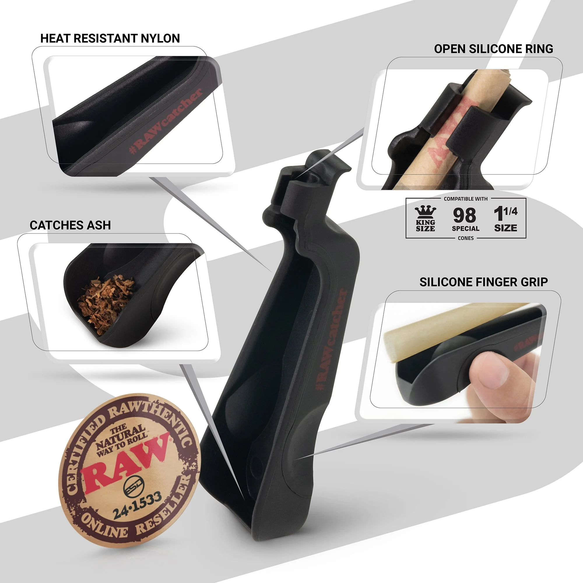 RAW Catcher v2 Cone Holder and Ashtray - Image 5