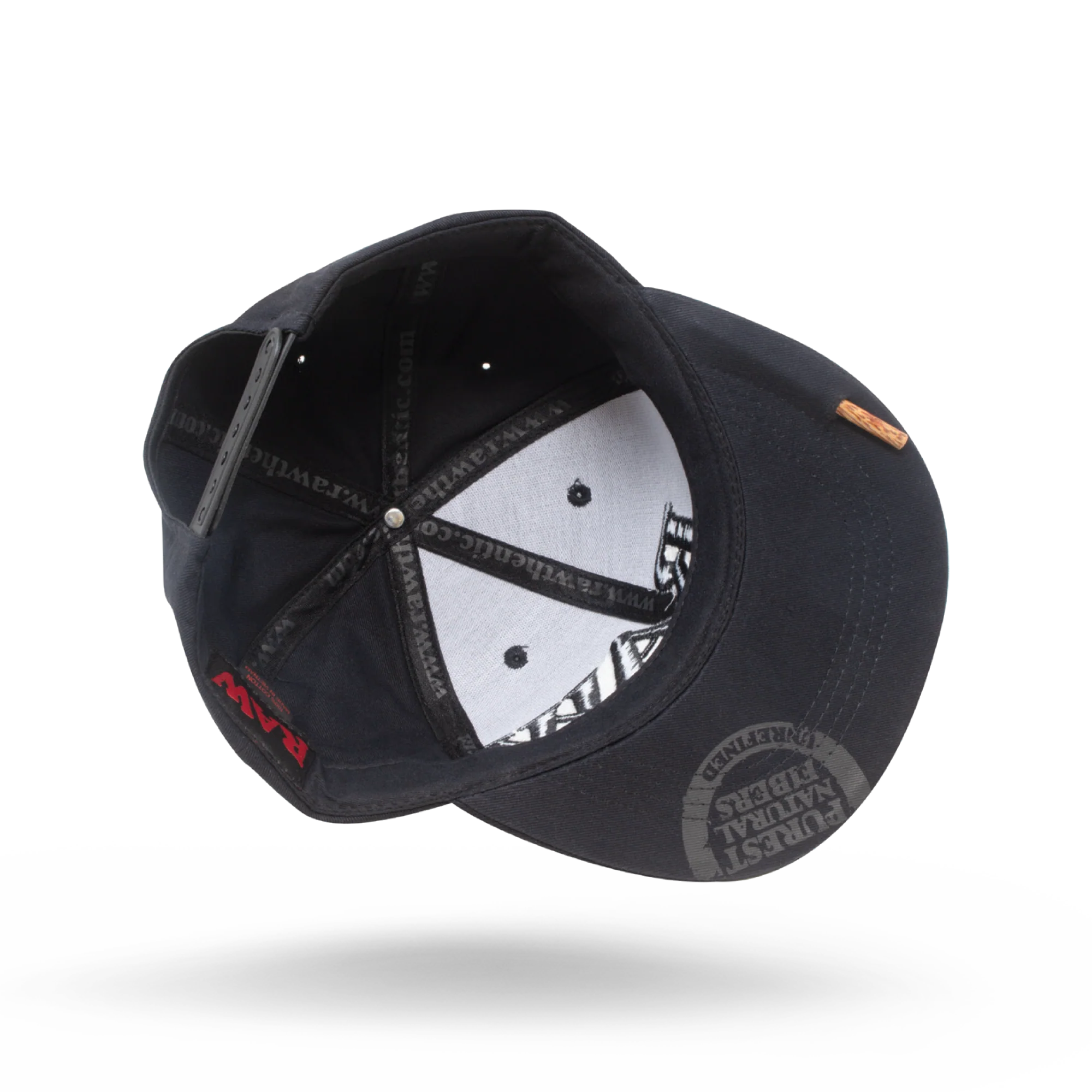 RAW Flat Brim Baseball Cap - Image 3