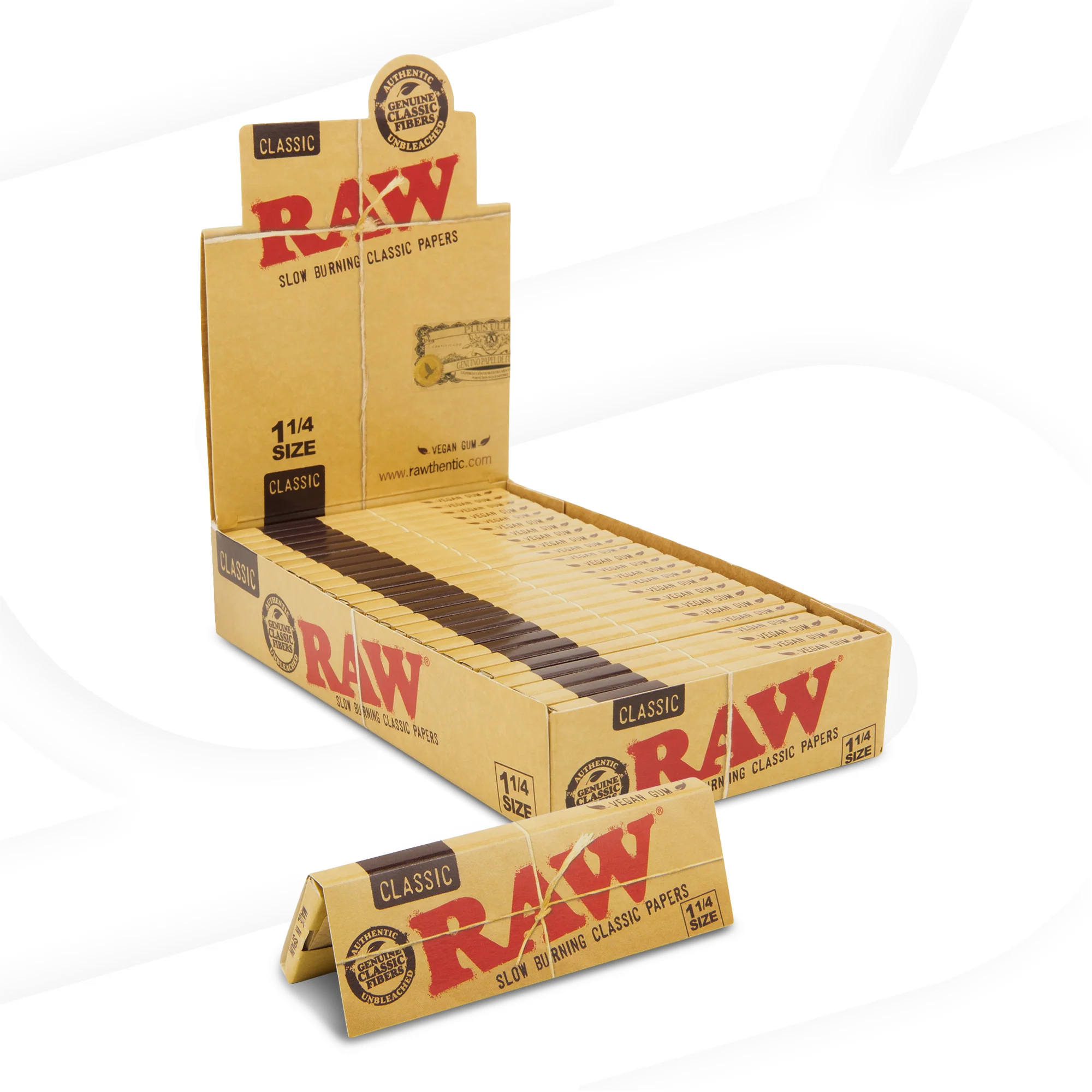 RAW Classic 1 1/4 Rolling Papers - Image 4